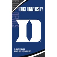 image Duke Blue Devils 2027 17 Month Pocket Planner Main Product Image