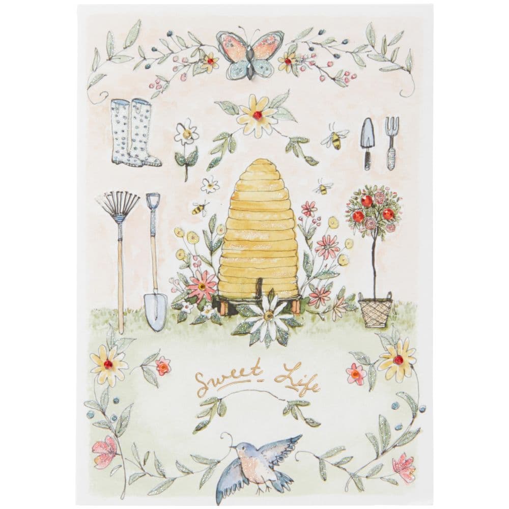 Beehive Blank Card First Alternate Image width=&quot;1000&quot; height=&quot;1000&quot;