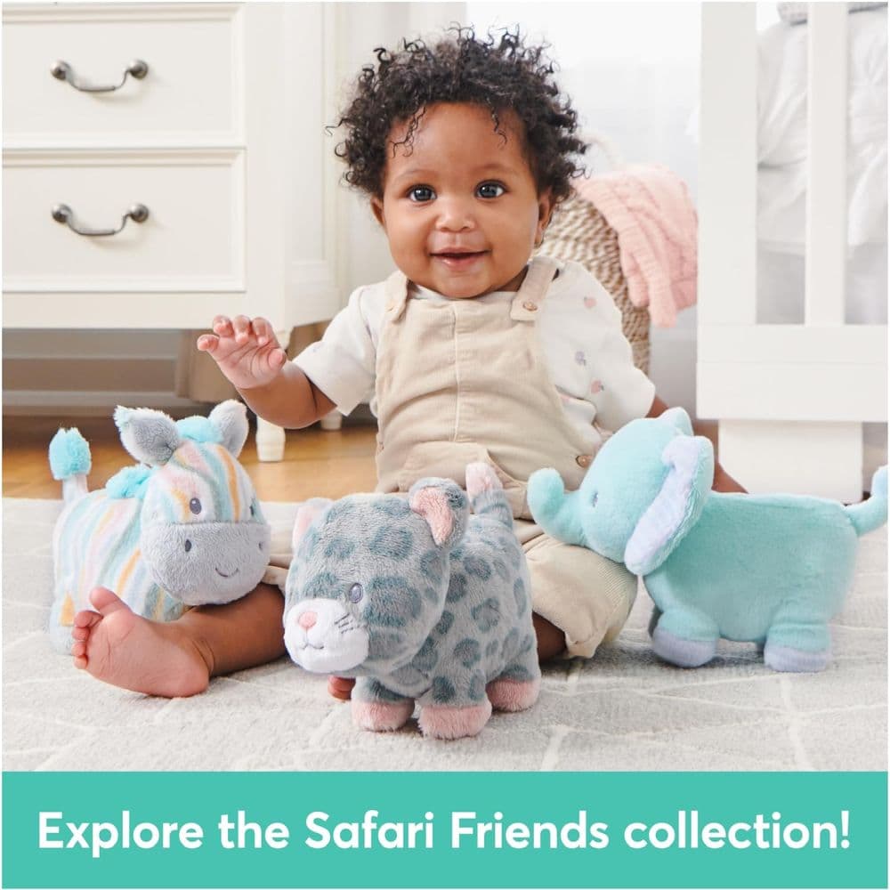 Baby GUND Safari Friends Zebra with Chime Plush 7-Inch Eighth Alternate Image