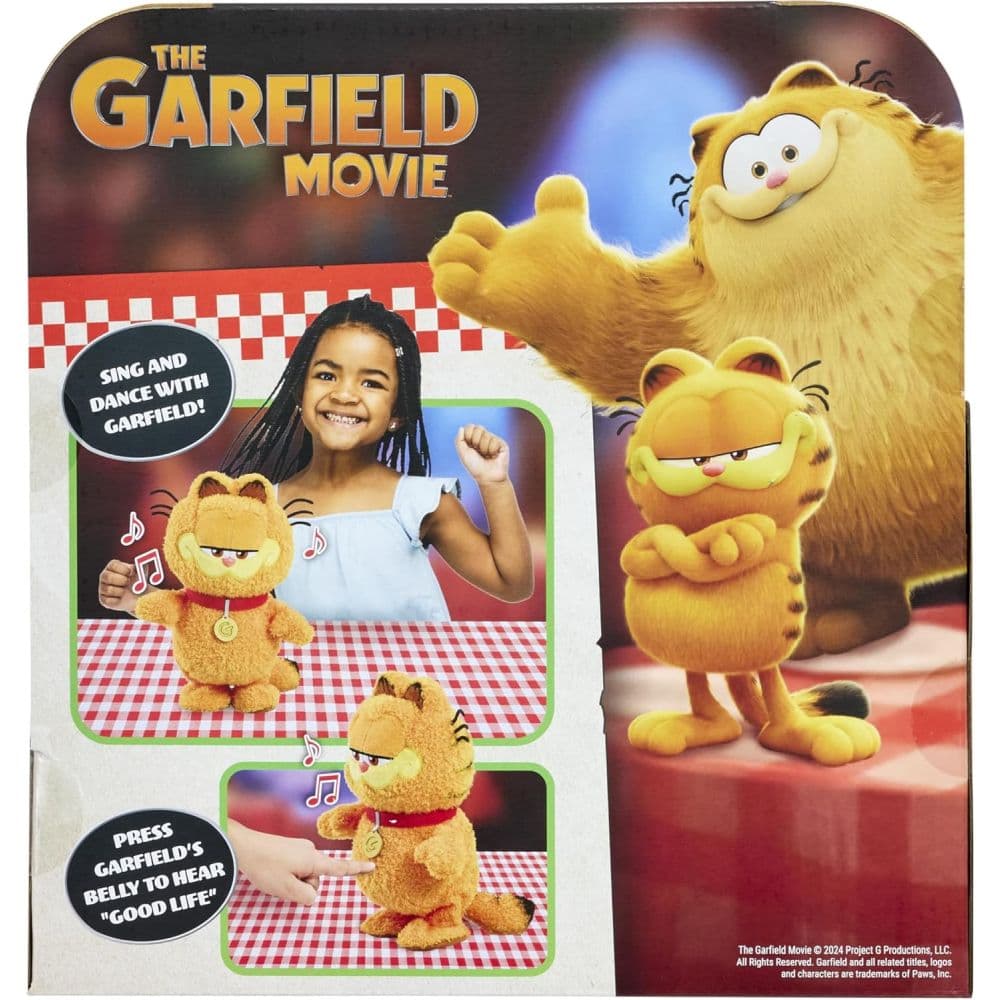 Garfield Sing &amp; Dance Plush Fifth Alternate Image