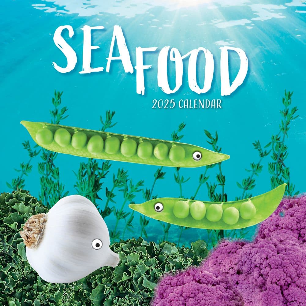 Sea Food 2025 Wall Calendar Main Product Image width=&quot;1000&quot; height=&quot;1000&quot;