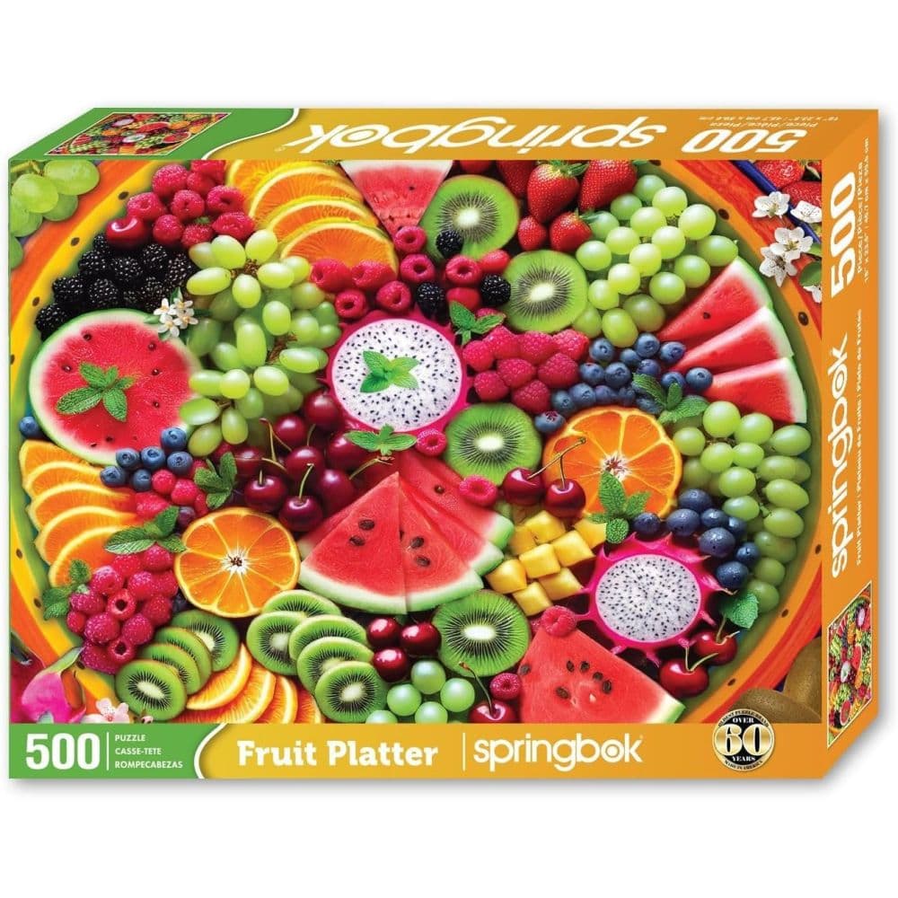Fruit Platter 500 Piece Puzzle Main Product Image