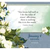 image I Love You Sis 365 Daily Thoughts by Nicole Tamarin 2025 Mini Desk Calendar