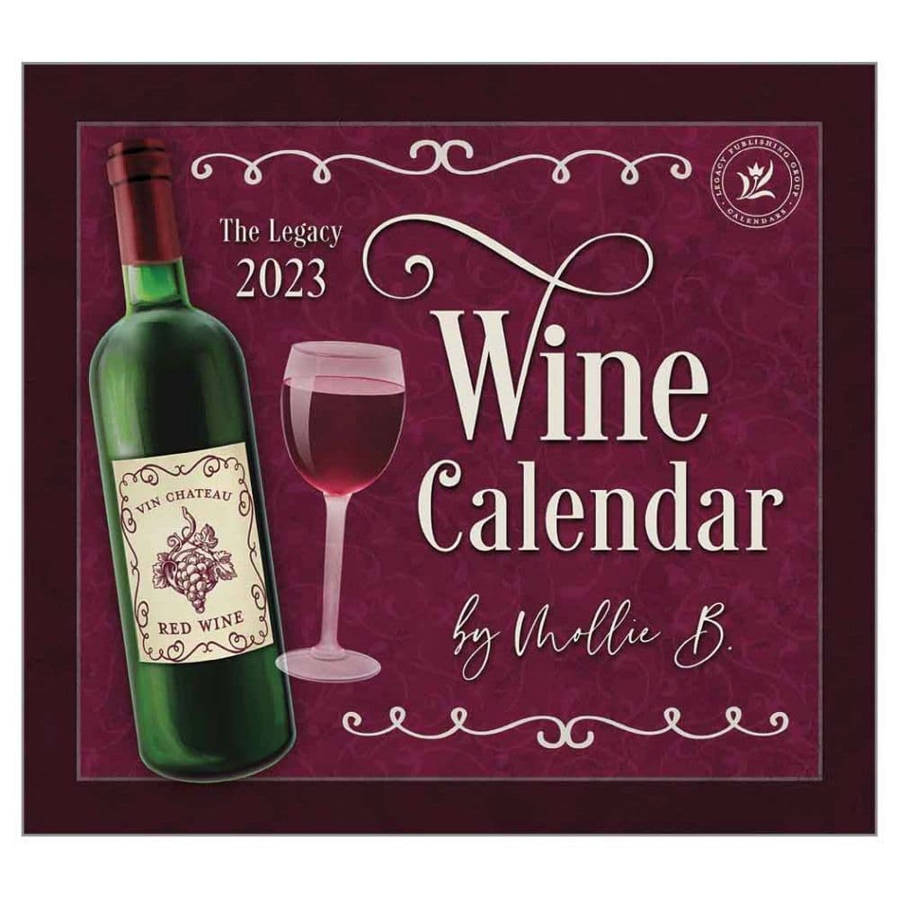 Wine Art 2023 Wall Calendar