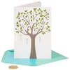 image Glitter Tree Thank You Card Eighth Alternate Image width=&quot;1000&quot; height=&quot;1000&quot;