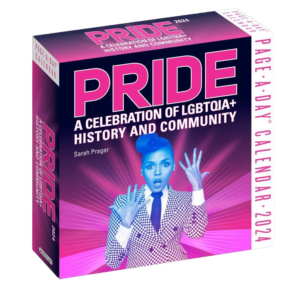 Pride A Celebration of LGBTQIA+ History 2024 Desk Calendar