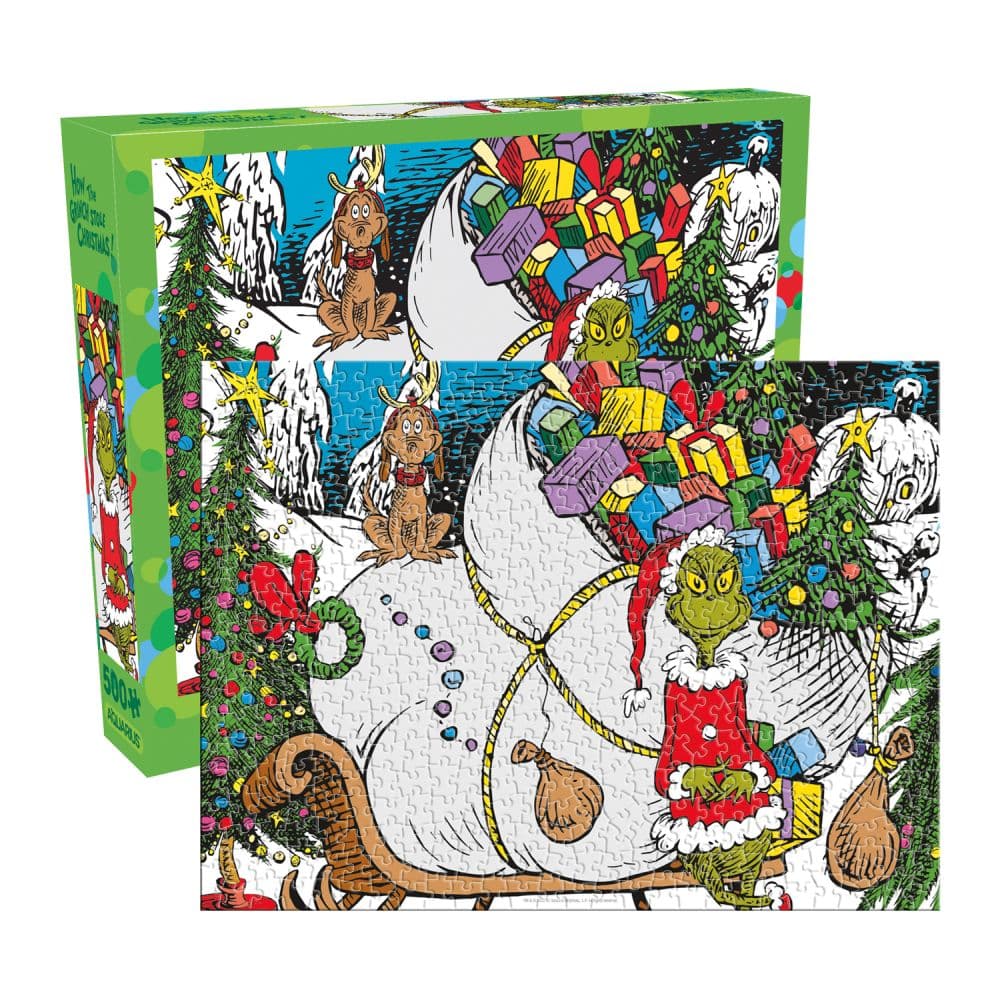 Grinch Stole Christmas 500 Piece Puzzle Main Product Image
