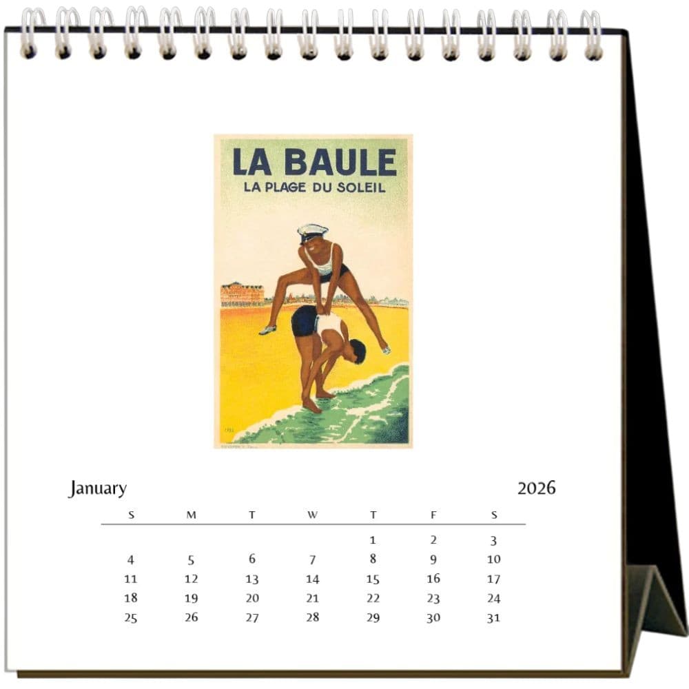 By the Sea 2026 Easel Desk Calendar Second Alternate Image