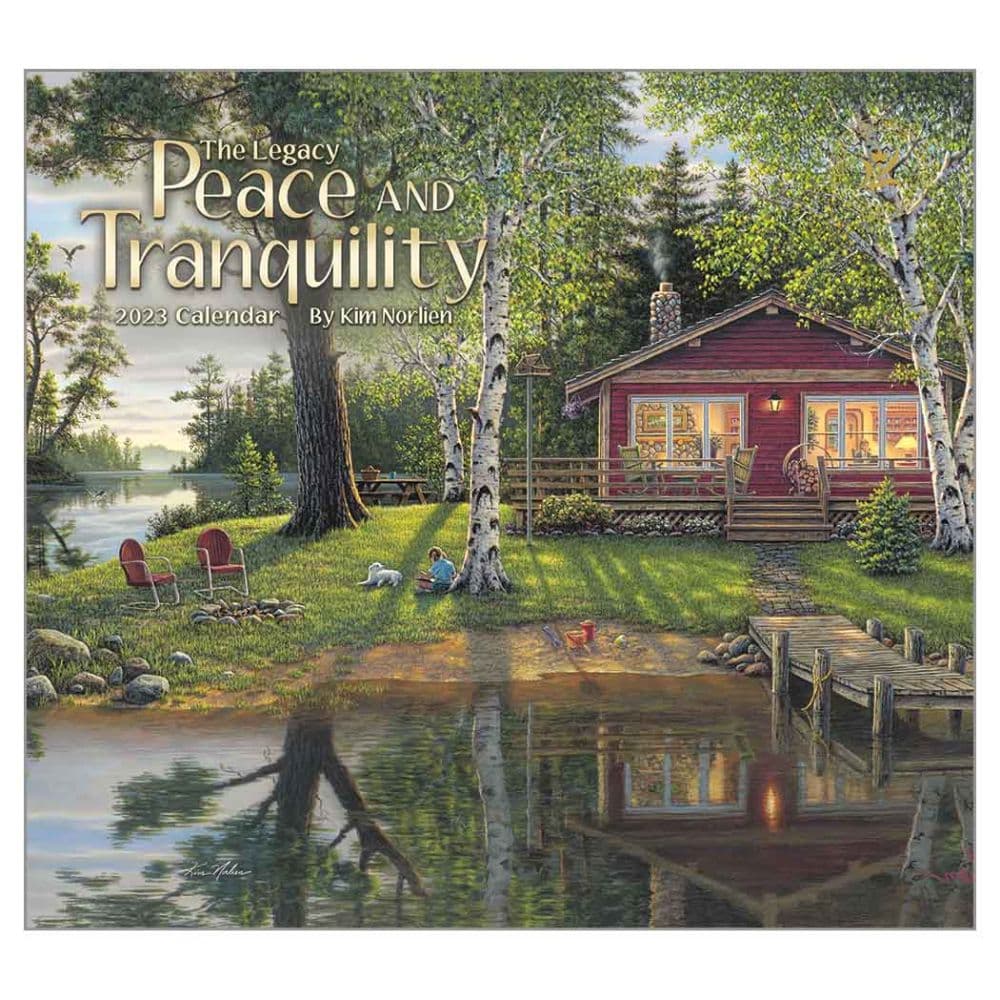 Legacy Publishing Group Peace and Tranquility 2023 Wall Calendar