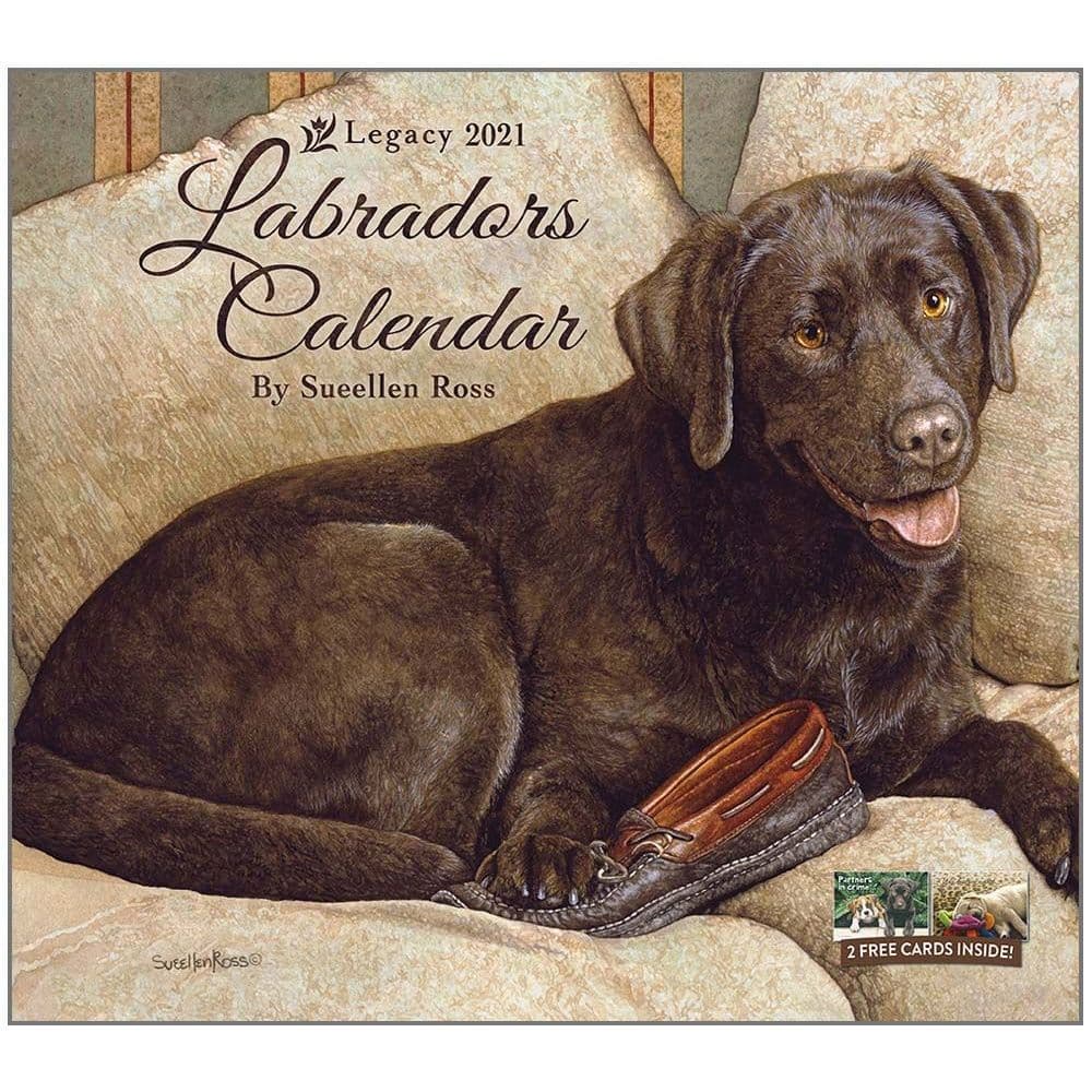 Labradors Wall Calendar