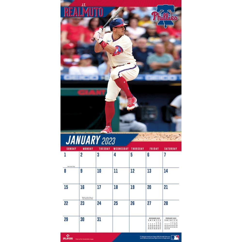 Bryce Harper Philadelphia Phillies 2024 12 x 12 Player Wall Calendar