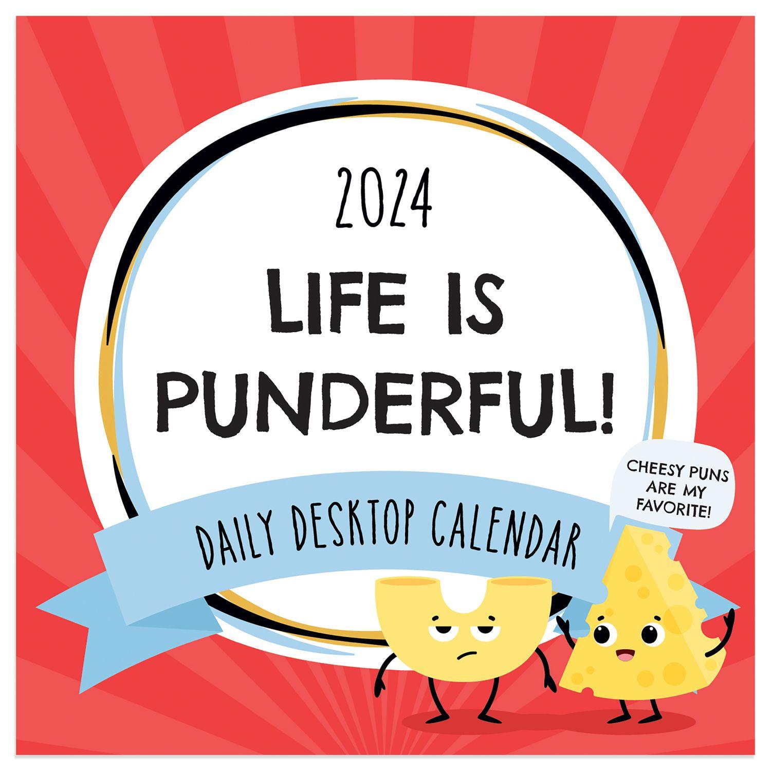 Puns of Fun 2024 Desk Calendar - Calendars.com