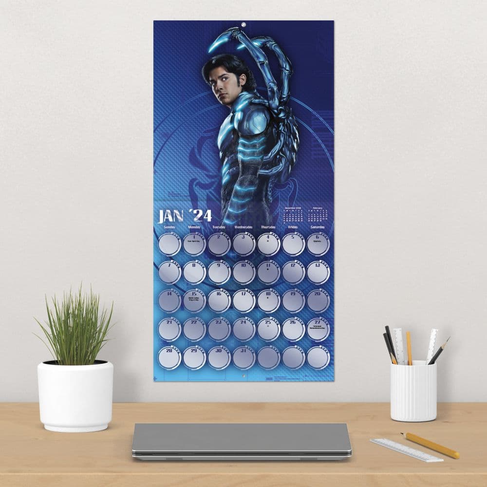 Blue Beetle 2024 Wall Calendar Fourth Alternate Image width=&quot;1000&quot; height=&quot;1000&quot;