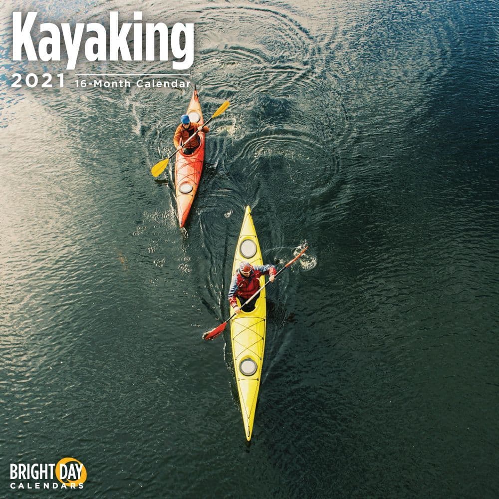 2021 Kayaking Wall Calendar