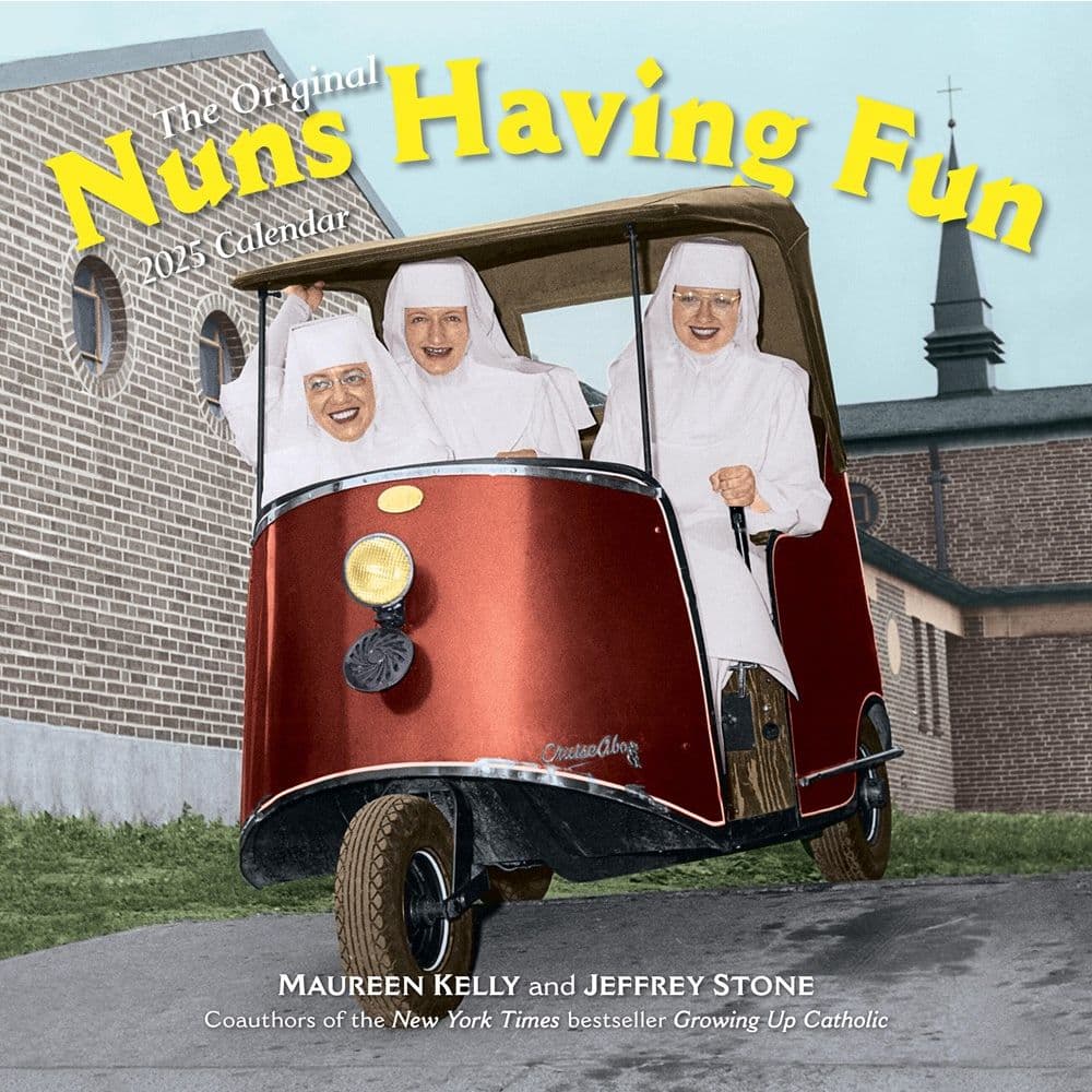 Nuns Having Fun 2025 Wall Calendar Main Image