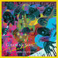 image Color my Soul 2026 Wall Calendar by Larry Poncho Brown