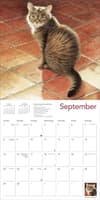 image Ivory Cats 2024 Wall Calendar September