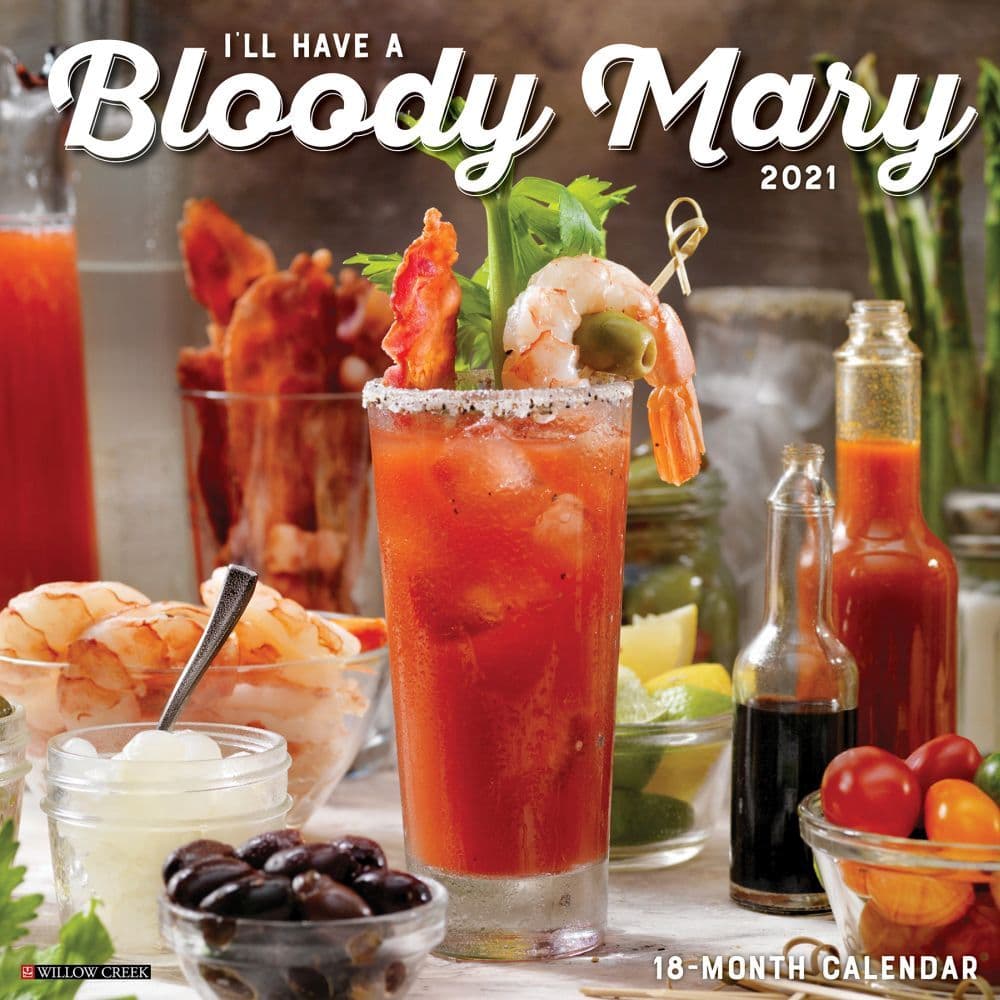 Bloody Mary Wall Calendar