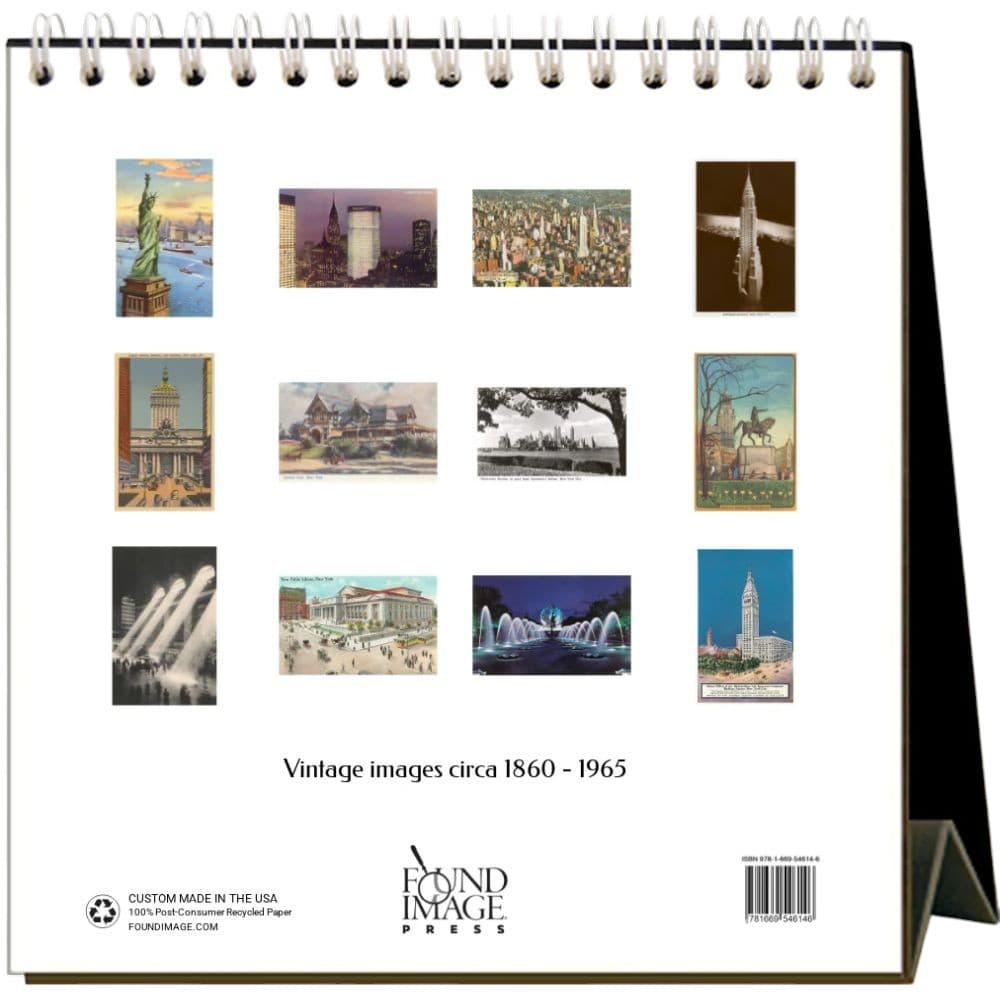 New York City Nostalgic 2026 Easel Desk Calendar First Alternate Image