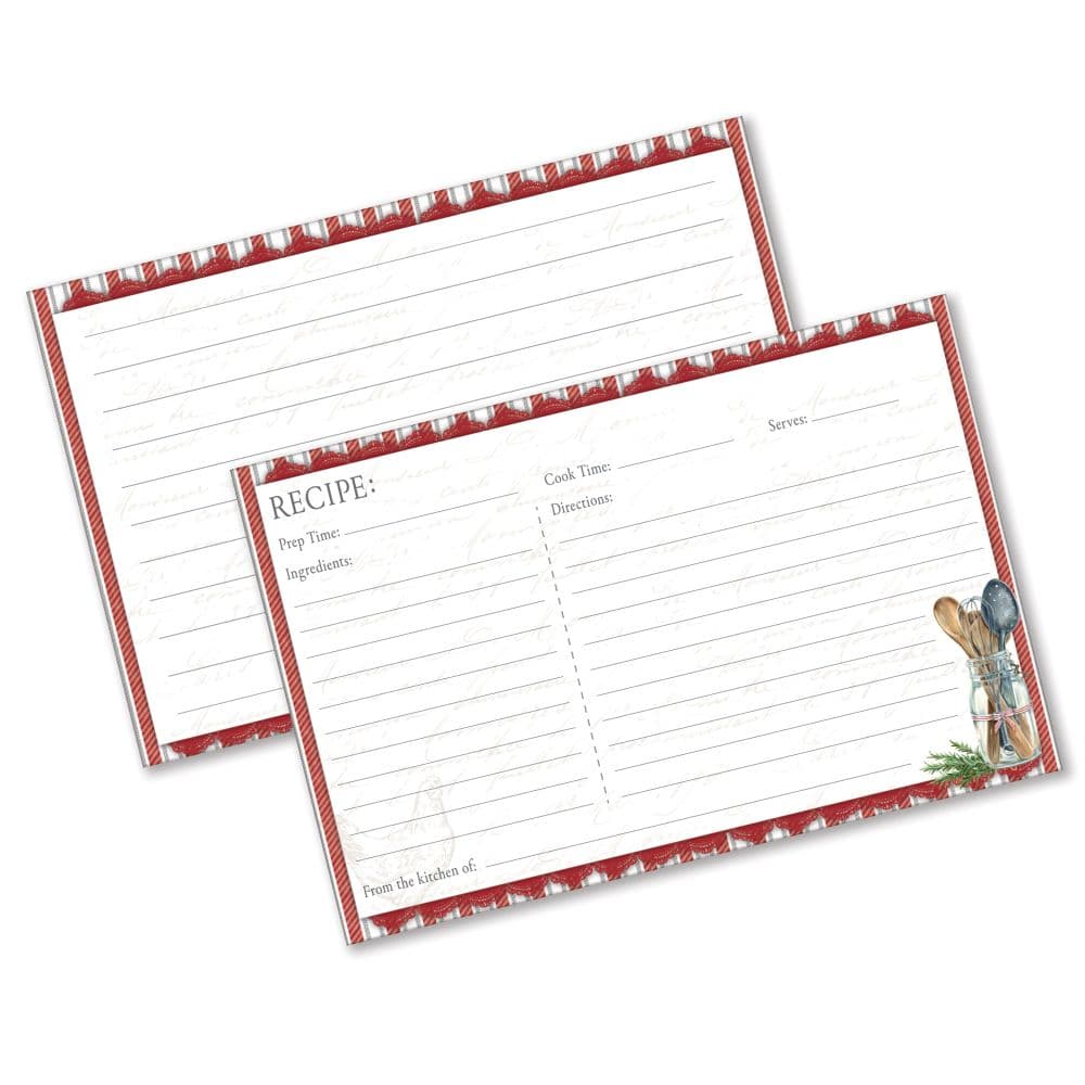 Homestead Kitchen 4X6 Recipe Cards Main Image