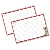 image Homestead Kitchen 4X6 Recipe Cards Main Image