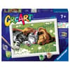 image Sleeping Cat and Dog Paint by Number Kit Main Product Image width=&quot;1000&quot; height=&quot;1000&quot;