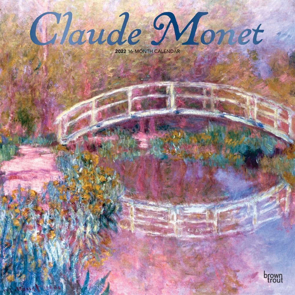 Monet Claude 2022 Wall Calendar