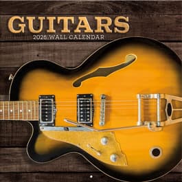 Guitars 2026 Wall Calendar