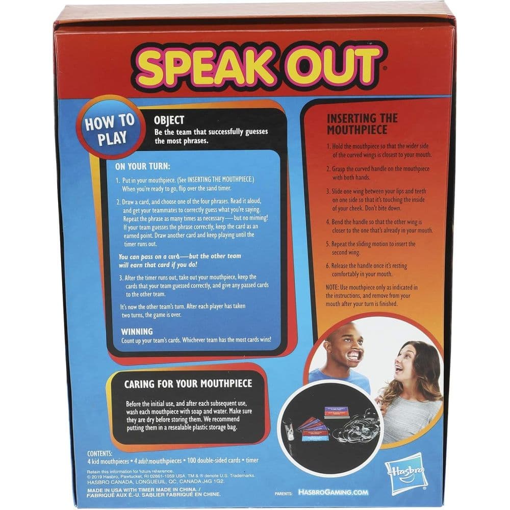 Speak Out Mouthpiece Challenge Game Tenth Alternate Image