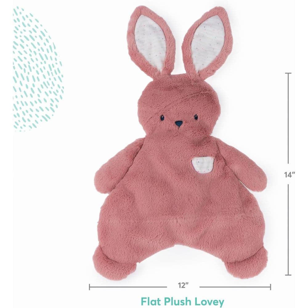 Baby GUND Oh So Snuggly Bunny Lovey Plush Second  Alternate Image