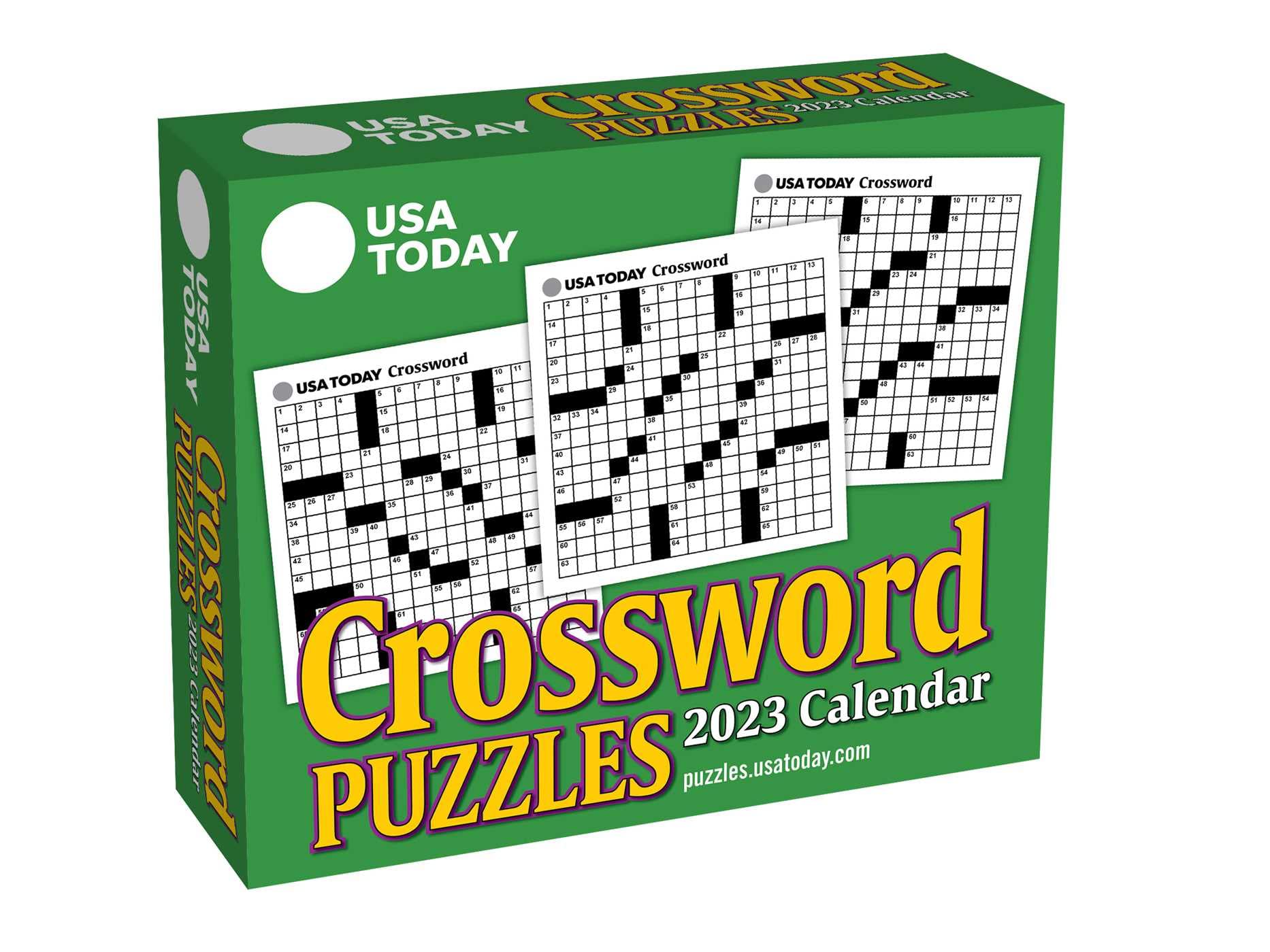 USA Today Crossword Puzzles 2023 Day-to-Day Calendar