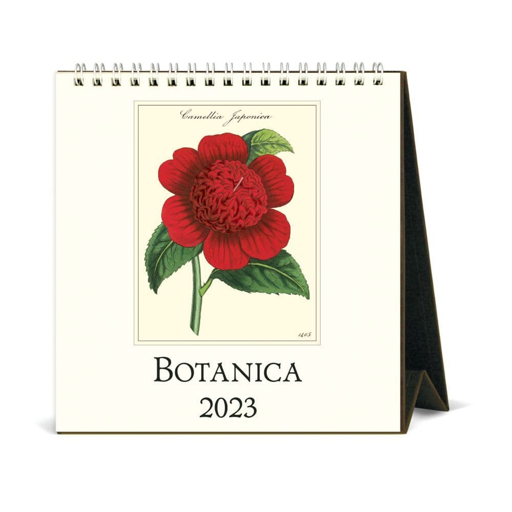 Cavallini Papers & Co. Botanica Art 2023 Easel Calendar