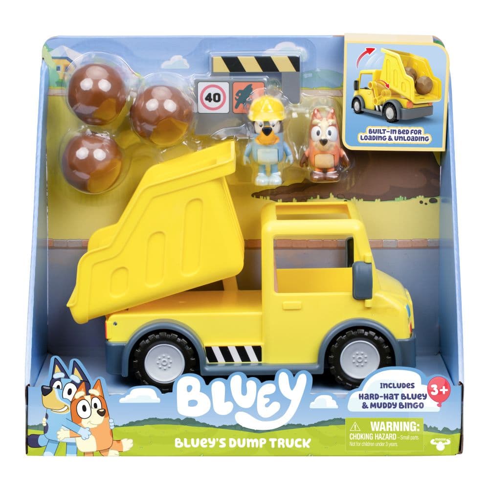 image Bluey Dump Truck Playset Main Product Image