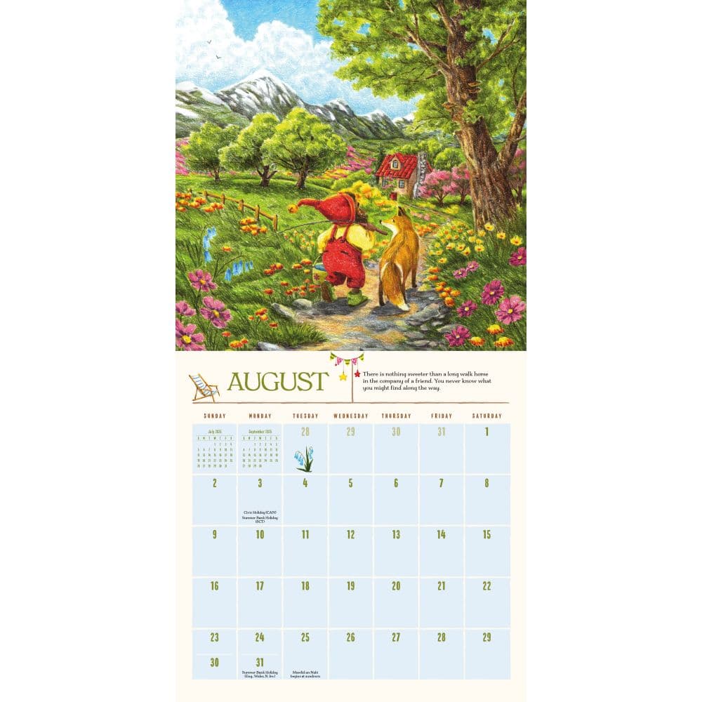 Gnome Life 2026 Wall Calendar Fourth Alternate Image