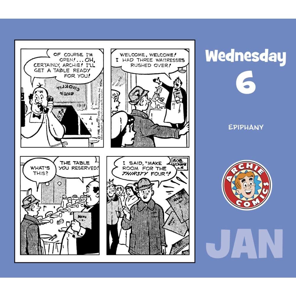 Archie Comics Desk Calendar