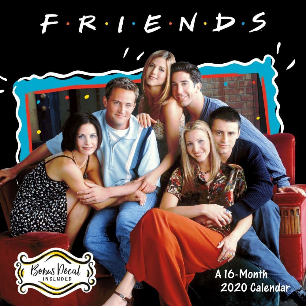 Friends Exclusive Decal Wall Calendar