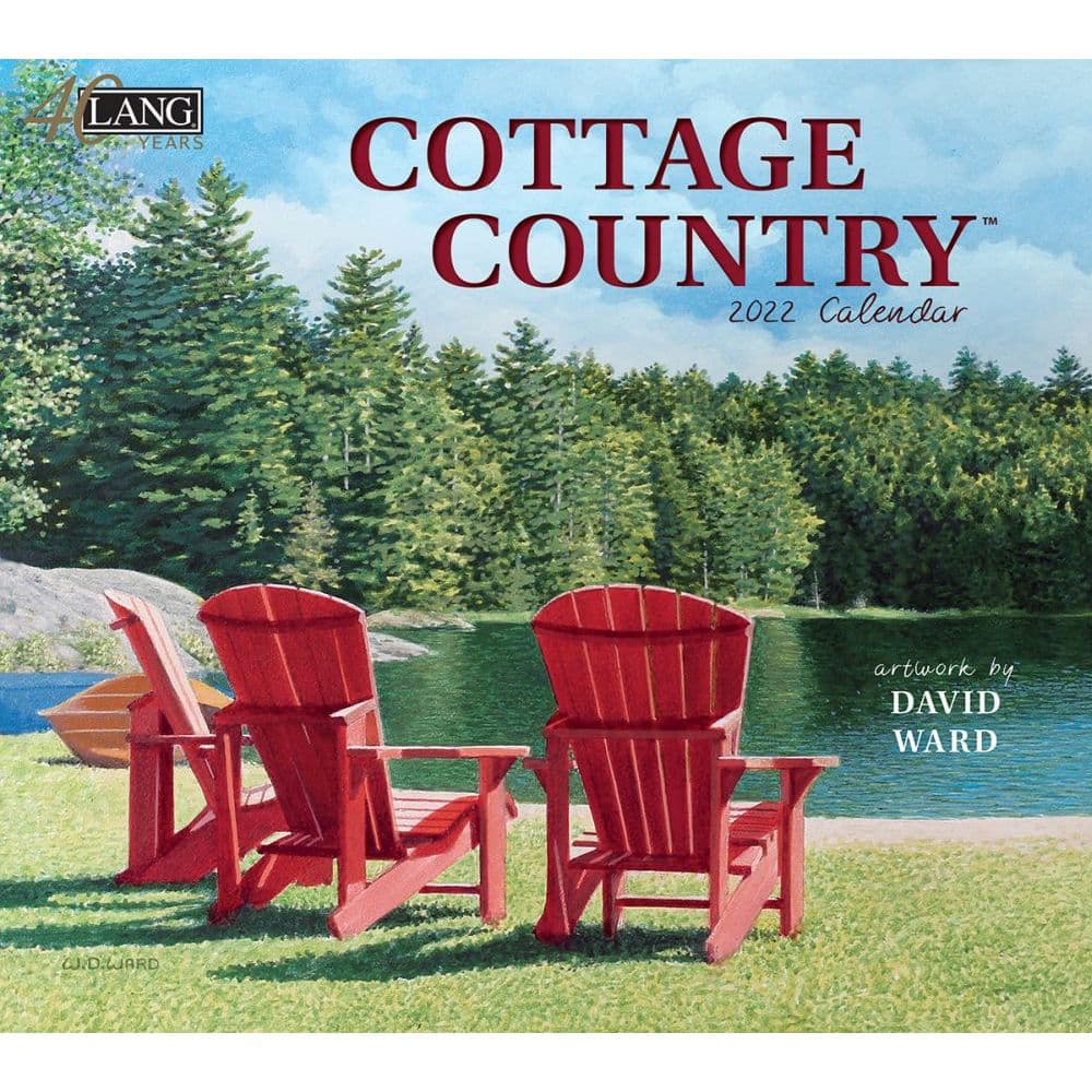 Cottage Country 2022 Wall Calendar