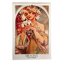 image Mucha Poster 2027 Wall Calendar Main Product Image