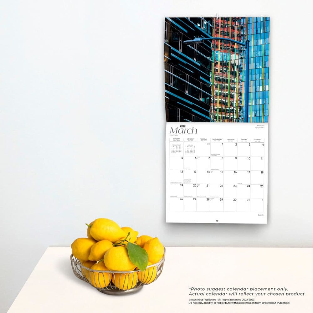 Seattle 2023 Wall Calendar - Calendars.com