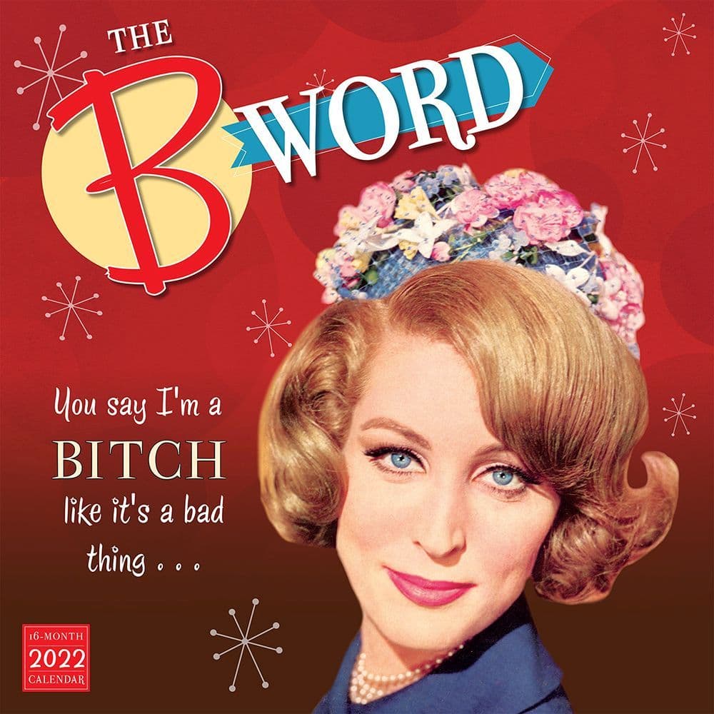 The B Word 2022 Wall Calendar