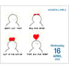 image Worry Lines 2025 Desk Calendar Second Alternate Image width=&quot;1000&quot; height=&quot;1000&quot;