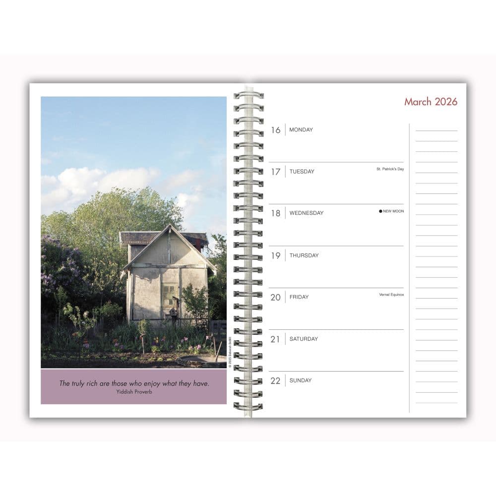 Inspirations For Simpler Life 2026 Engagement Planner Third Alternate Image