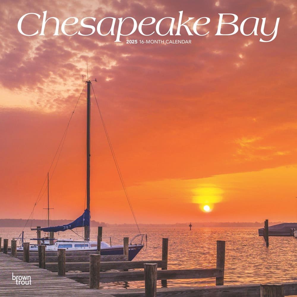 Chesapeake Bay 2025 Wall Calendar - Calendars.com