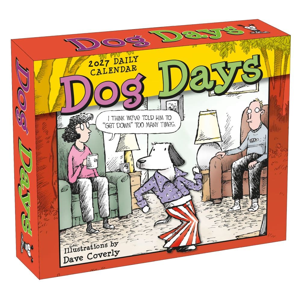 image Dog Days 2027 Desk Calendar by Dave Coverly Main Product Image