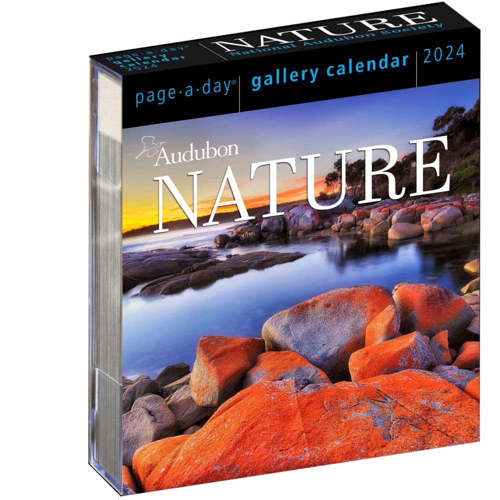 Audubon Nature Gallery 2024 Desk Calendar Main Product Image width=&quot;1000&quot; height=&quot;1000&quot;