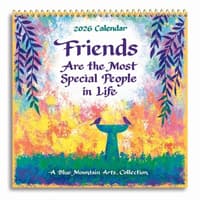 image Friends Are The Most Special People In Life 2026 Mini Wall Calendar Main Product Image