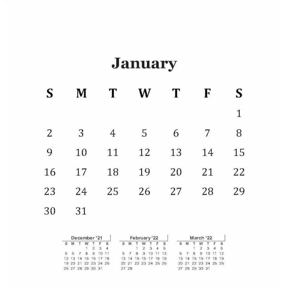 Beckman 2022 Easel Calendar - Calendars.com