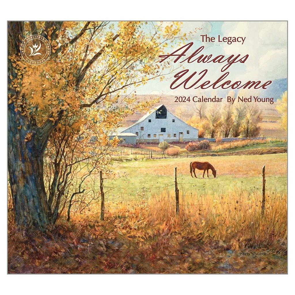 Always by Ned Young 2024 Wall Calendar