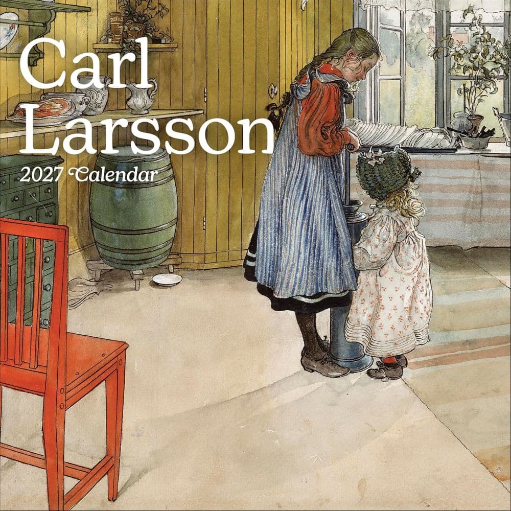 Carl Larsson 2027 Wall Calendar Main Product Image
