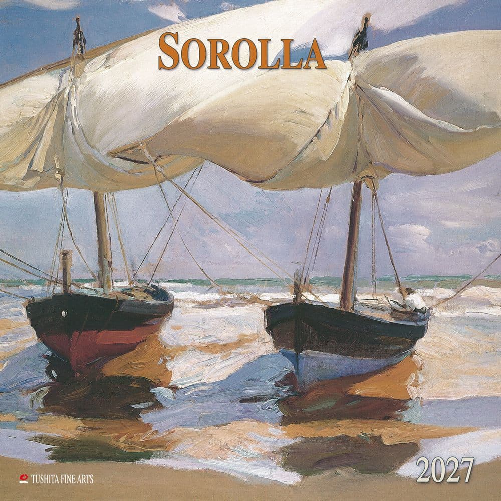 image Joaquin Sorolla Spanish Impressionist 2027 Wall Calendar Main Product Image